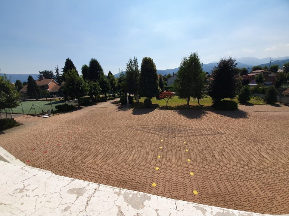 Il cortile del Mag